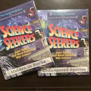 2 science courses on CD 🪨